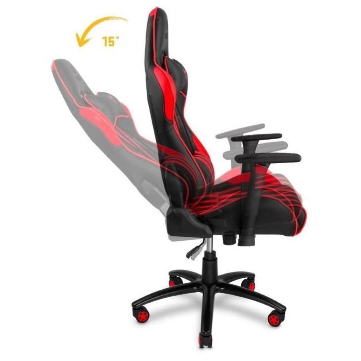 Chaise gaming - SABOTAGE - YENKEE - YGC 100RD Chaise gaming - SABOTAGE - YENKEE - YGC 100RD