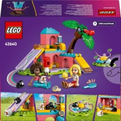 LEGO Friends 42640 L'Aire de Jeux des Cochons d'Inde - Jouet & Jeu de