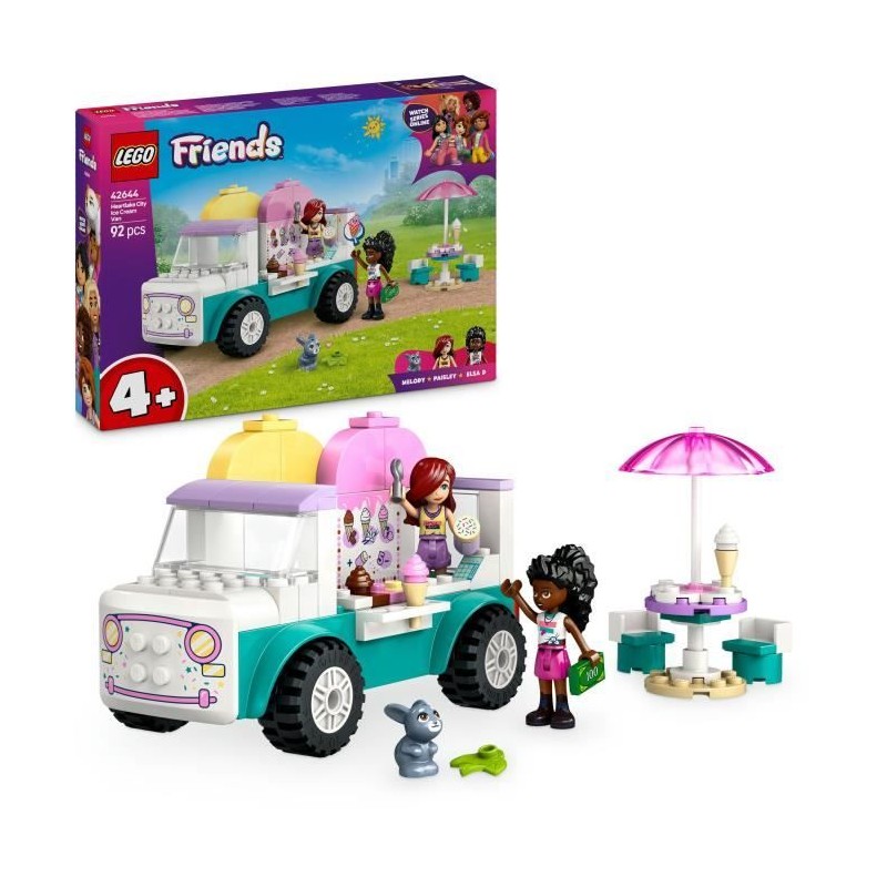 LEGO Friends 42644 Le camion de glaces de Heartlake City - Jeu de cons LEGO Friends 42644 Le camion de glaces de Heartlake City - Jeu de cons