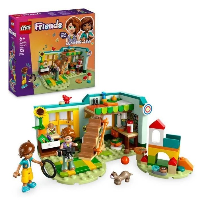 LEGO Friends 42646 La chambre d'Autumn - Jouet de construction idéal pour le jeu de rôle LEGO Friends 42646 La chambre d'Autumn - Jouet de construction idéal pour le jeu de rôle