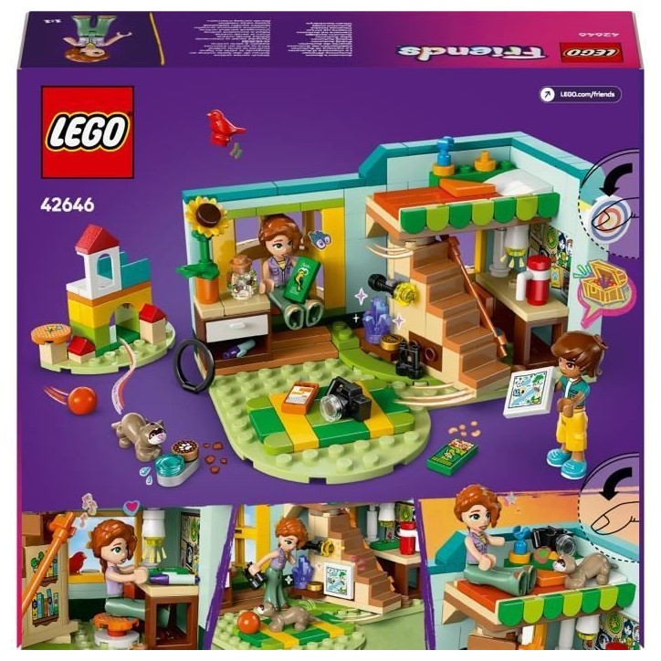 LEGO Friends 42646 La chambre d'Autumn - Jouet de construction idéal pour le jeu de rôle LEGO Friends 42646 La chambre d'Autumn - Jouet de construction idéal pour le jeu de rôle