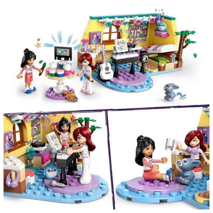 LEGO Friends 42647 La chambre de Paisley - Jouet interactif pour enfants de 6 ans et plus