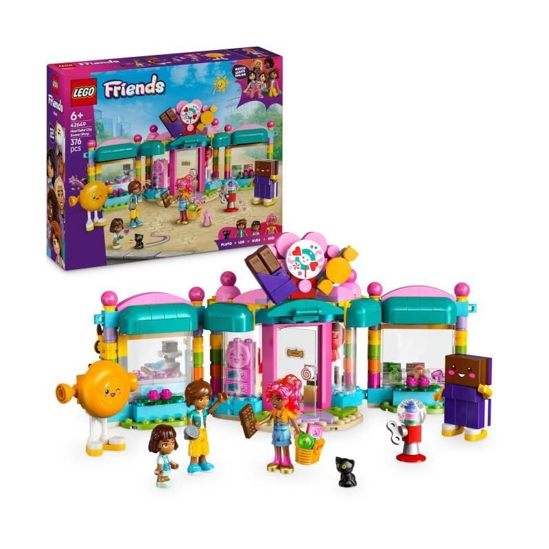 LEGO Friends 42649 La Confiserie de Heartlake City - Jouet de Construc LEGO Friends 42649 La Confiserie de Heartlake City - Jouet de Construc