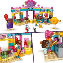 LEGO Friends 42649 La Confiserie de Heartlake City - Jouet de Construc