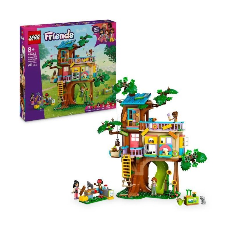 LEGO Friends 42652 La Cabane de l'Amitié - Jouet de Construction pour LEGO Friends 42652 La Cabane de l'Amitié - Jouet de Construction pour