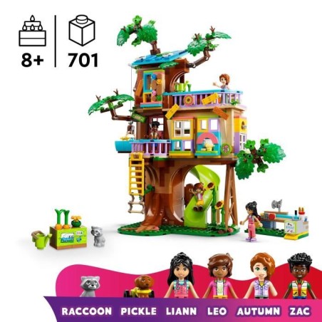 LEGO Friends 42652 La Cabane de l'Amitié - Jouet de Construction pour enfant des 8 ans