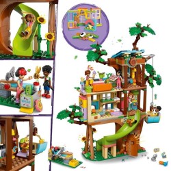 LEGO Friends 42652 La Cabane de l'Amitié - Jouet de Construction pour