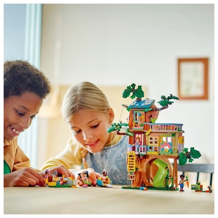 LEGO Friends 42652 La Cabane de l'Amitié - Jouet de Construction pour enfant des 8 ans