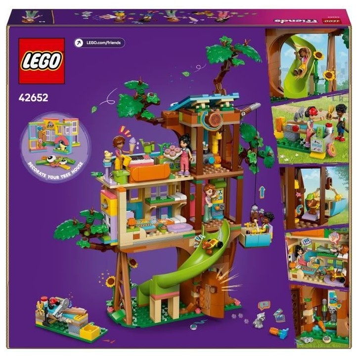 LEGO Friends 42652 La Cabane de l'Amitié - Jouet de Construction pour enfant des 8 ans