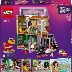 LEGO Friends 42653 Le Magasin de Musique et l'Appartement -des 7 Ans