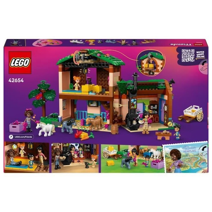 LEGO Friends 42654 Le Ranch et les Écuries des Poneys - Jeu de Construction des 7 Ans LEGO Friends 42654 Le Ranch et les Écuries des Poneys - Jeu de Construction des 7 Ans