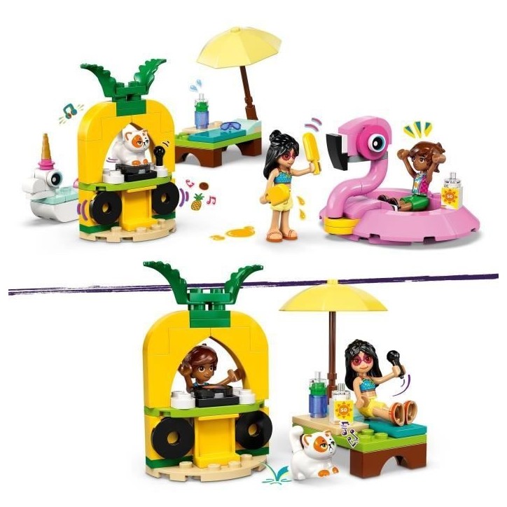 LEGO Friends 42658 Fete dans la Piscine avec les Bouées Licorne et Flamant Rose - Jouet LEGO Friends 42658 Fete dans la Piscine avec les Bouées Licorne et Flamant Rose - Jouet