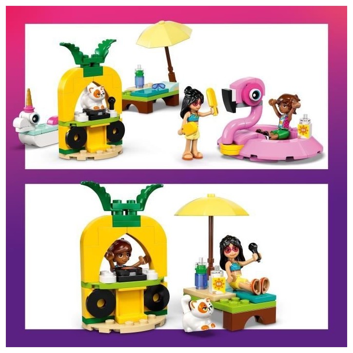 LEGO Friends 42658 Fete dans la Piscine avec les Bouées Licorne et Flamant Rose - Jouet LEGO Friends 42658 Fete dans la Piscine avec les Bouées Licorne et Flamant Rose - Jouet
