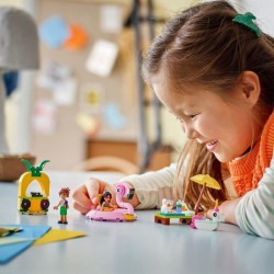 LEGO Friends 42658 Fete dans la Piscine avec les Bouées Licorne et Fl