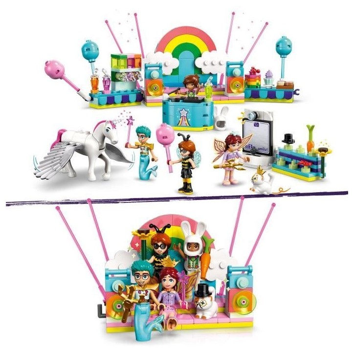 LEGO Friends 42661 Soirée Déguisée avec une Licorne et une Fée - Jeu des 6 Ans LEGO Friends 42661 Soirée Déguisée avec une Licorne et une Fée - Jeu des 6 Ans
