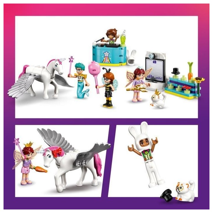 LEGO Friends 42661 Soirée Déguisée avec une Licorne et une Fée - Jeu des 6 Ans LEGO Friends 42661 Soirée Déguisée avec une Licorne et une Fée - Jeu des 6 Ans