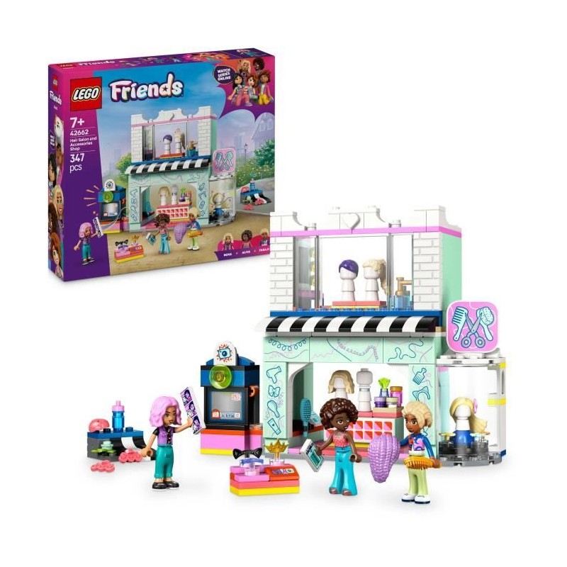 LEGO Friends 42662 Le salon de coiffure et la boutique d'accessoires - LEGO Friends 42662 Le salon de coiffure et la boutique d'accessoires -