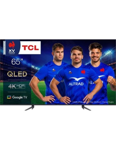TCL 65C641 - TV QLED 65'' (165 cm) - 4K UHD 3840 x 2160 - TV connecté Google TV - HDR Pro - 3 x HDMI 2.1