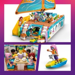 LEGO Friends 42664 L'Aventure en Bateau - Jeu Créatif des 8 ans avec