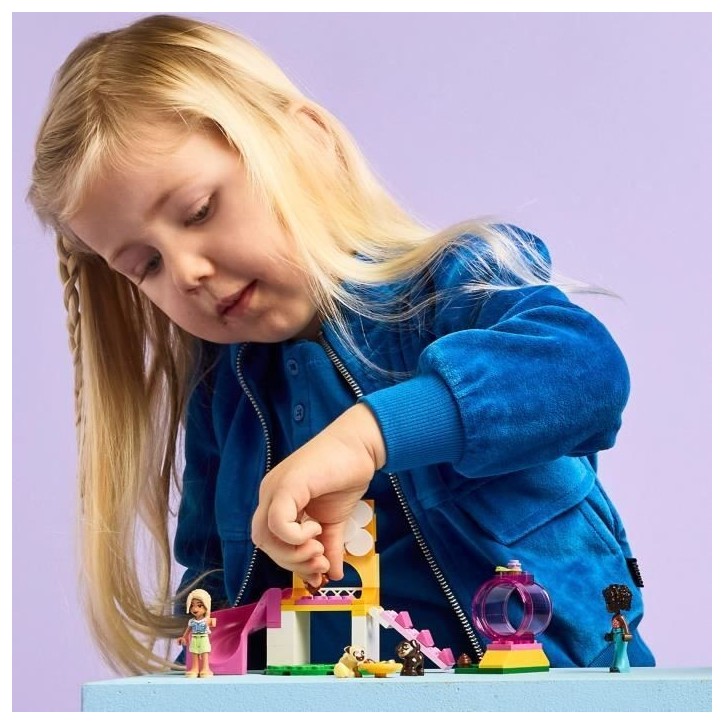 LEGO Friends 42665 L'Aire de Jeux des Chiots - Jeu Créatif des 4 Ans - Toboggan LEGO Friends 42665 L'Aire de Jeux des Chiots - Jeu Créatif des 4 Ans - Toboggan