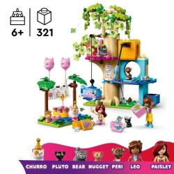 LEGO Friends 42666 La Fete d'Anniversaire et l'Arbre a Chats - Jeu des
