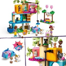 LEGO Friends 42666 La Fete d'Anniversaire et l'Arbre a Chats - Jeu des