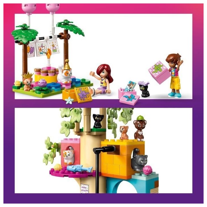 LEGO Friends 42666 La Fete d'Anniversaire et l'Arbre a Chats - Jeu des 6 ans LEGO Friends 42666 La Fete d'Anniversaire et l'Arbre a Chats - Jeu des 6 ans