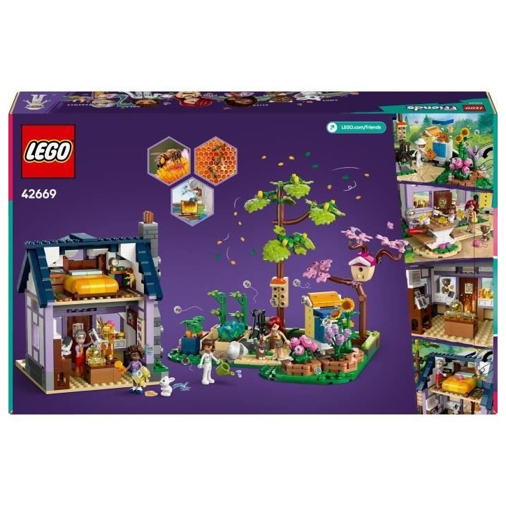 LEGO Friends 42669 La maison des apiculteurs et le jardin fleuri - Jeu créatif pour enfants LEGO Friends 42669 La maison des apiculteurs et le jardin fleuri - Jeu créatif pour enfants