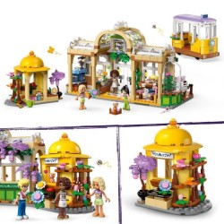 LEGO Friends 42671 Café des Plantes et Kiosque a Fleurs - Jeu de Cons