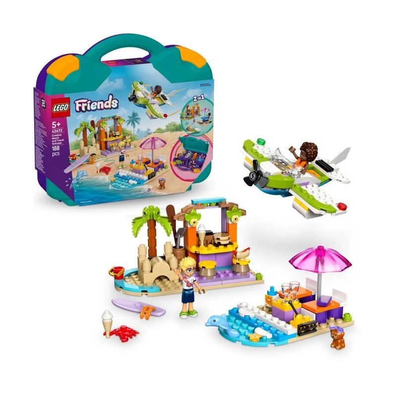LEGO Friends 42672 La valise créative de plage - Jeu de construction LEGO Friends 42672 La valise créative de plage - Jeu de construction