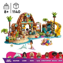 LEGO Friends 42673 Vacances a l'Hôtel de la Plage - Jeu de Constructi
