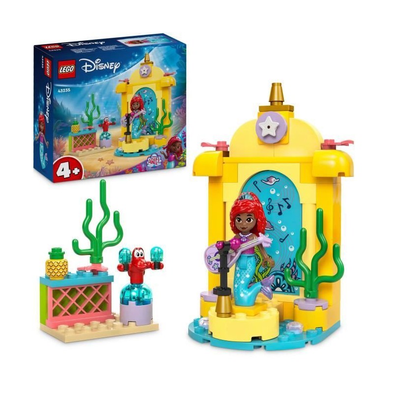 LEGO | Disney Princess 43235 La scene musicale d'Ariel, jeu pour les f LEGO | Disney Princess 43235 La scene musicale d'Ariel, jeu pour les f