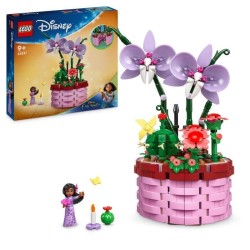 LEGO | Disney Encanto 43237 Le Pot de Fleurs d'Isabela, Mini-Poupée P