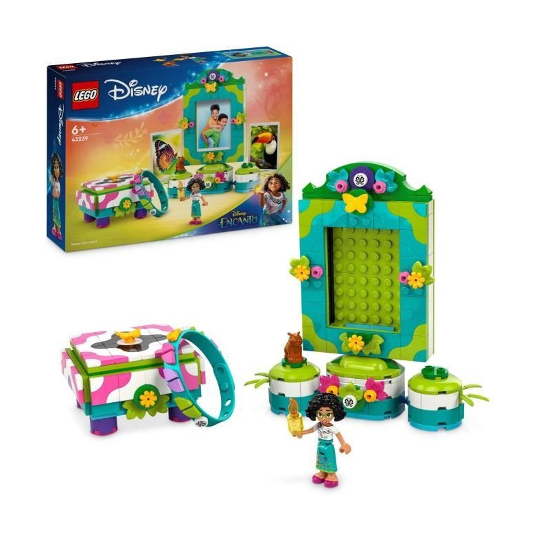LEGO | Disney Encanto 43239 Le Cadre Photo et la Boîte a Bijoux de Mi LEGO | Disney Encanto 43239 Le Cadre Photo et la Boîte a Bijoux de Mi