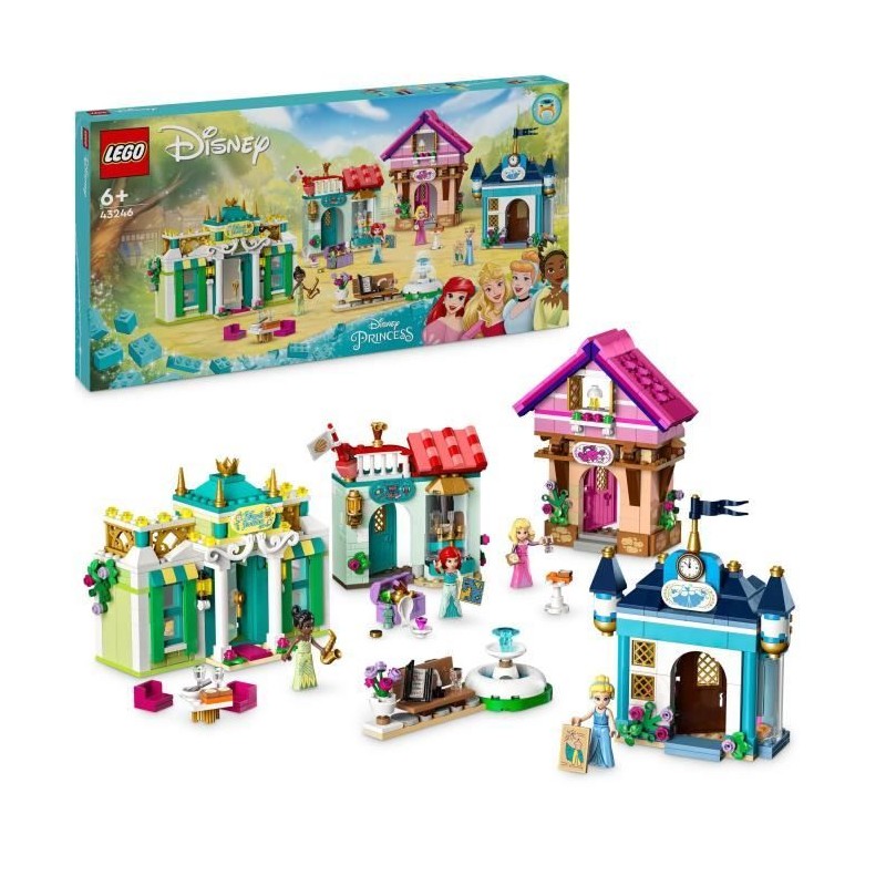 LEGO 43246 Disney Princess Les Aventures des Princesses Disney au Marc LEGO 43246 Disney Princess Les Aventures des Princesses Disney au Marc