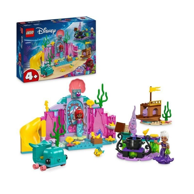 LEGO | Disney Princess 43254 La grotte de cristal d'Ariel, set de cons LEGO | Disney Princess 43254 La grotte de cristal d'Ariel, set de cons