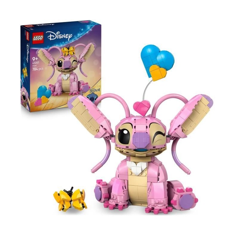 LEGO | Disney 43257 Angel - Jeu de Construction Lilo & Stitch- des 9 a LEGO | Disney 43257 Angel - Jeu de Construction Lilo & Stitch- des 9 a