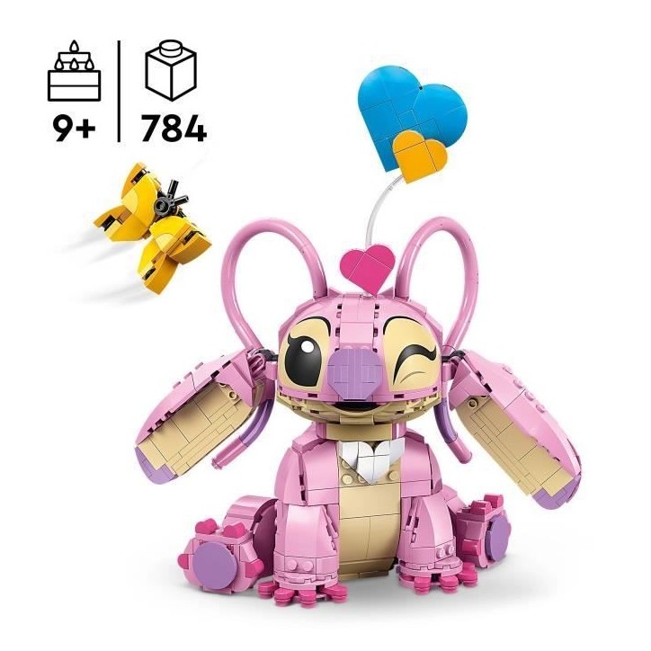 LEGO | Disney 43257 Angel - Jeu de Construction Lilo & Stitch- des 9 ans LEGO | Disney 43257 Angel - Jeu de Construction Lilo & Stitch- des 9 ans