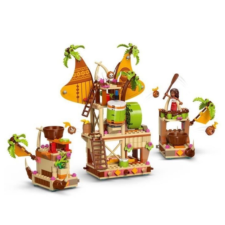 LEGO | Disney Vaiana 2 43258 Le Navire des Kakamora - Jeu de Construction des 7 ans