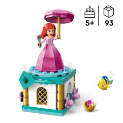 LEGO | Disney Princess 43259 Ariel Tournoyante - Jeu de Construction p