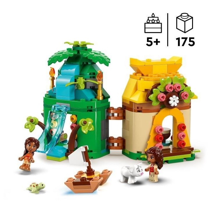 LEGO | Disney 43260 L'Ile de Vaiana Miniature - Jeu de Construction pour enfant des 5 ans LEGO | Disney 43260 L'Ile de Vaiana Miniature - Jeu de Construction pour enfant des 5 ans