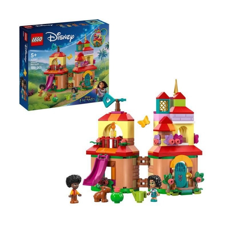 LEGO | Disney 43261 La Maison d'Encanto Miniature - Jeu Créatif pour