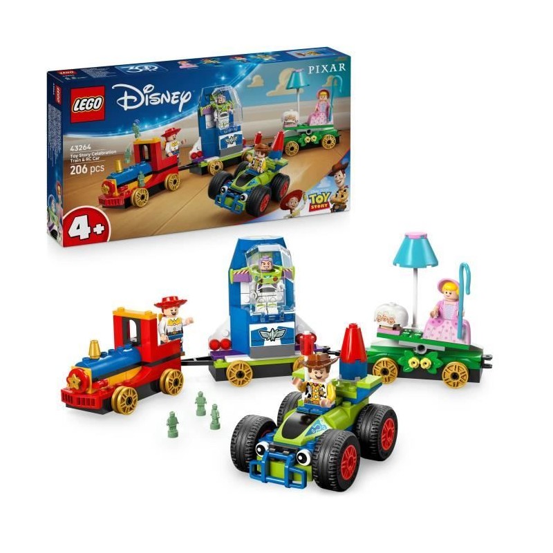 LEGO | Disney et Pixar 43264 Le Train en Fete et Voiture RC Toy Story LEGO | Disney et Pixar 43264 Le Train en Fete et Voiture RC Toy Story