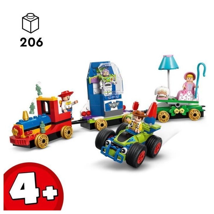 LEGO | Disney et Pixar 43264 Le Train en Fete et Voiture RC Toy Story - Jouet des 4 ans LEGO | Disney et Pixar 43264 Le Train en Fete et Voiture RC Toy Story - Jouet des 4 ans