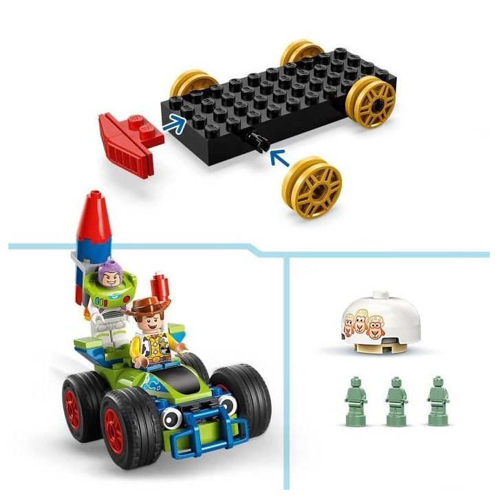 LEGO | Disney et Pixar 43264 Le Train en Fete et Voiture RC Toy Story - Jouet des 4 ans LEGO | Disney et Pixar 43264 Le Train en Fete et Voiture RC Toy Story - Jouet des 4 ans