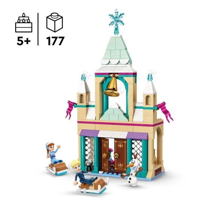 LEGO | Disney La Reine des Neiges 43265 Le Château de Glace d'Arendelle - Jeu enfant 5 ans LEGO | Disney La Reine des Neiges 43265 Le Château de Glace d'Arendelle - Jeu enfant 5 ans