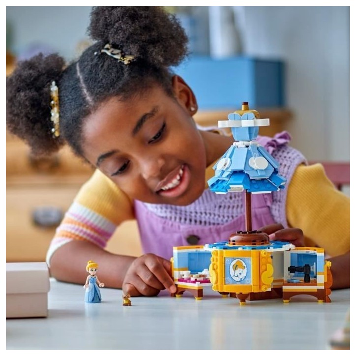 LEGO | Disney Princess 43266 La Robe de Cendrillon - Jeu de construction pour fille 9 ans