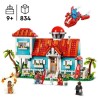 LEGO | Disney La Maison sur la Plage de Lilo et Stitch, Jeu de Constru