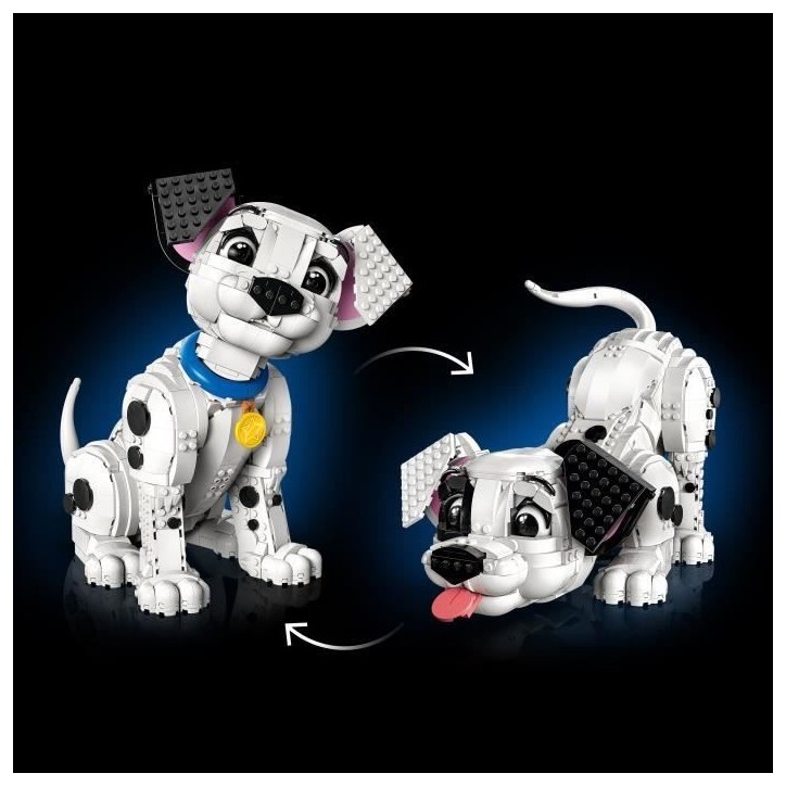 LEGO | Disney 43269 Le Chiot des 101 Dalmatiens - Set de Construction Adulte avec Chien LEGO | Disney 43269 Le Chiot des 101 Dalmatiens - Set de Construction Adulte avec Chien