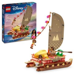 LEGO | Disney 43270 Le Bateau d'Aventure de Vaiana - Jeu de Constructi